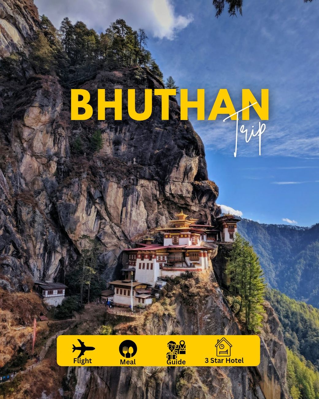 Bhutan Ex–Bangalore Group Tour (7N/8D) poster