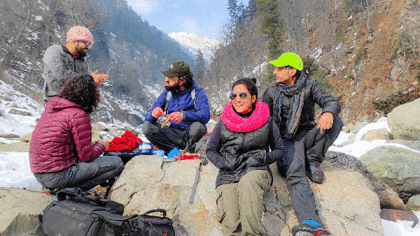 Marchoi Winter Trek Kashmir