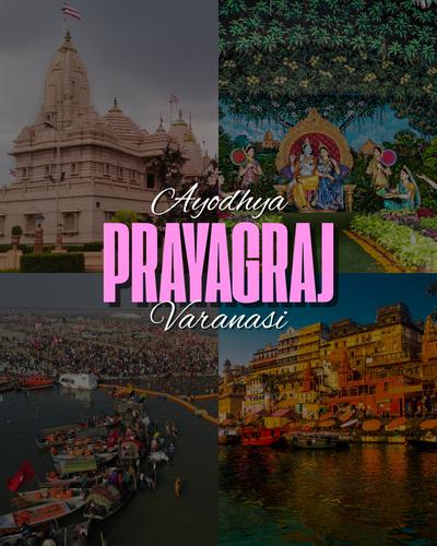 Varanasi Prayagraj Ayodhya 4N/5D (Ex Varanasi)