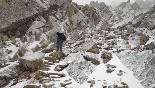 laka glacier trek with triund mcleodganj