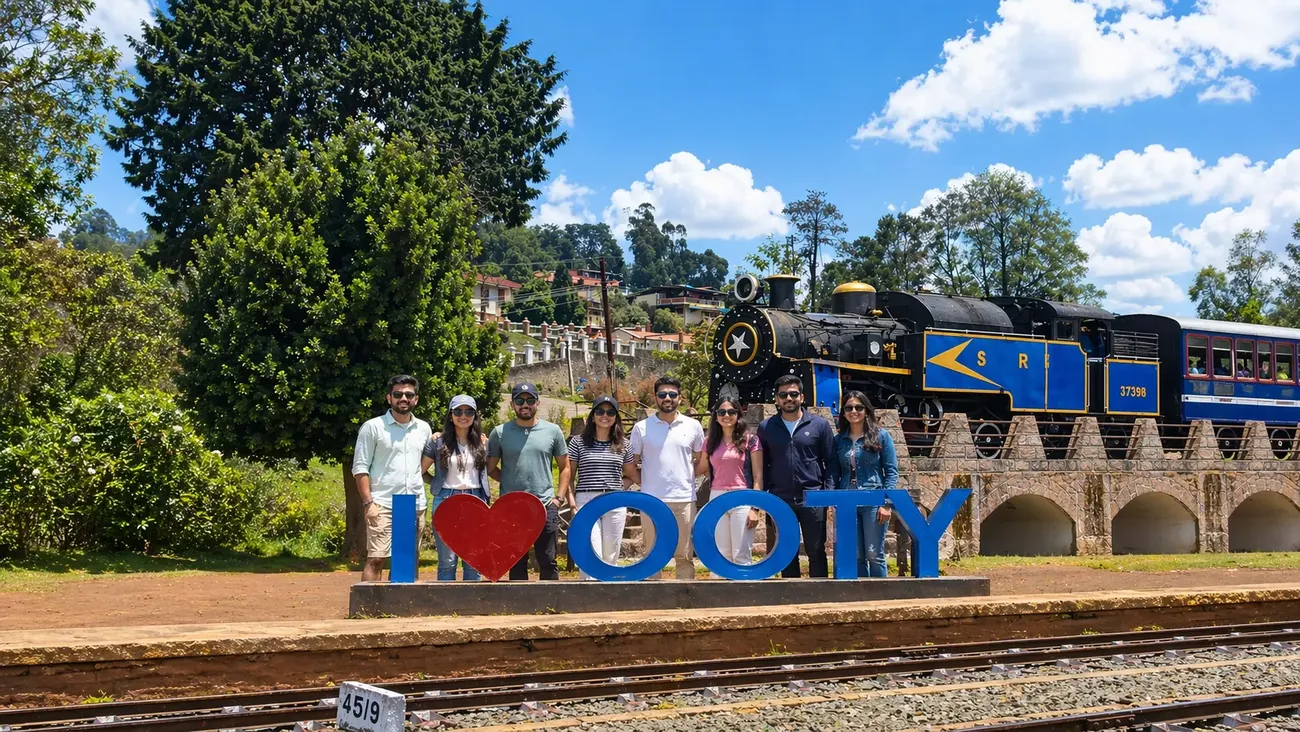 Ooty - Coonoor & Kotagiri ( 2 Nights & 3 Days ) Long Weekend Backpacking Trip