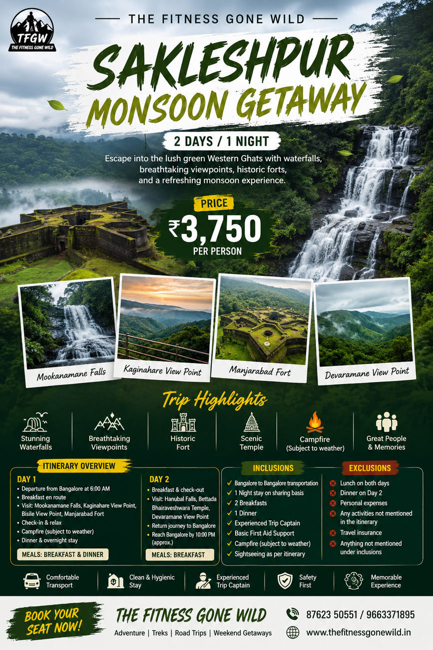 Sakleshpura Weekend Getaway poster