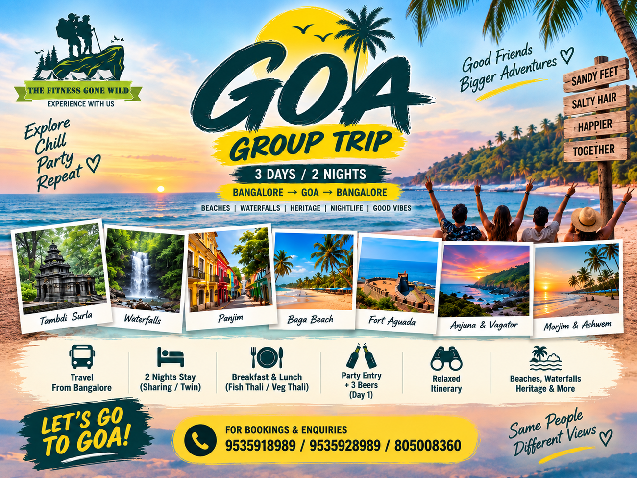Goa Wild Escape (3 days 2 nights) poster