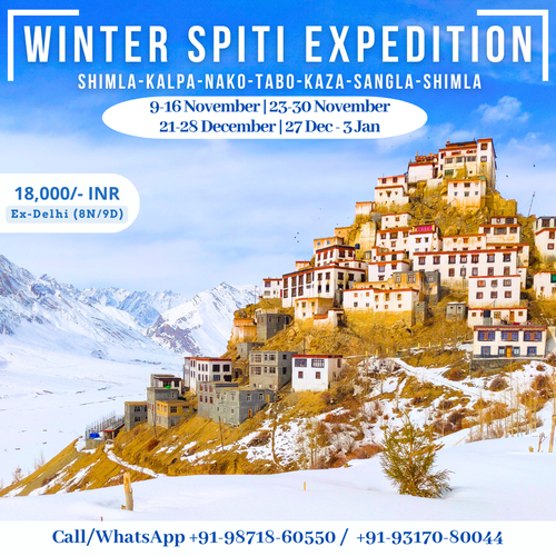 Winter Spiti Expedition (Ex-Delhi)