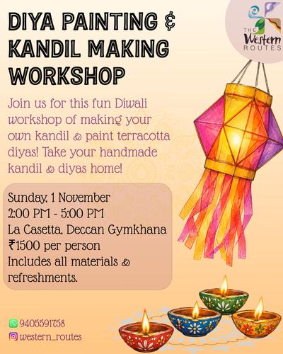 Diya Painting & Kandil Making Workshop