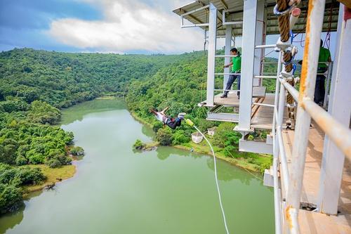 GOA’S FIRST FIXED PLATFORM BUNGY