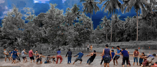 Netravati Trek and Mud games in Didupe
