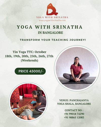 Yin Yoga Teacher Training Course