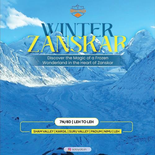 WINTER ZANSKAR 7N/8D | Leh TO Leh