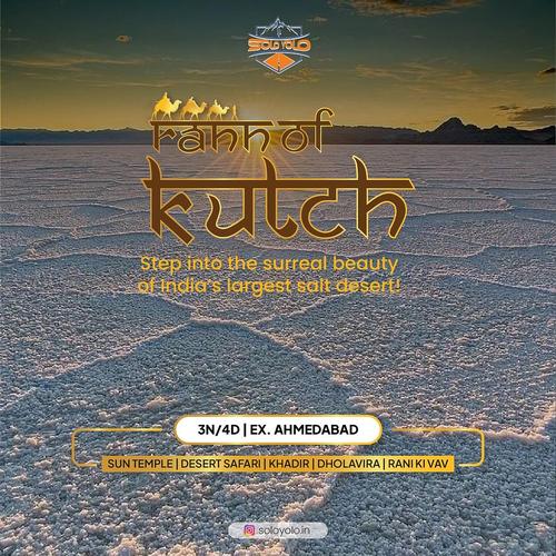 RANN OF KUTCH 3N/4D | AHMEDABAD TO AHMEDABAD