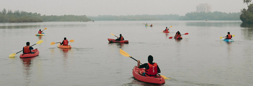 Kayaking