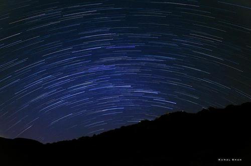 Starry Trails - The Meteor Shower Camp
