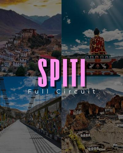 Spiti 8N/9D (Ex Delhi)