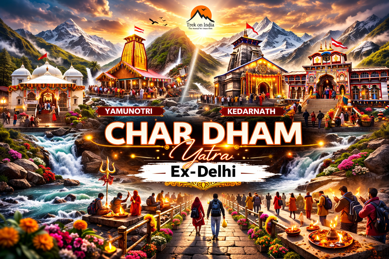 Char Dham Yatra 8N/9D (Ex-Delhi) 2026