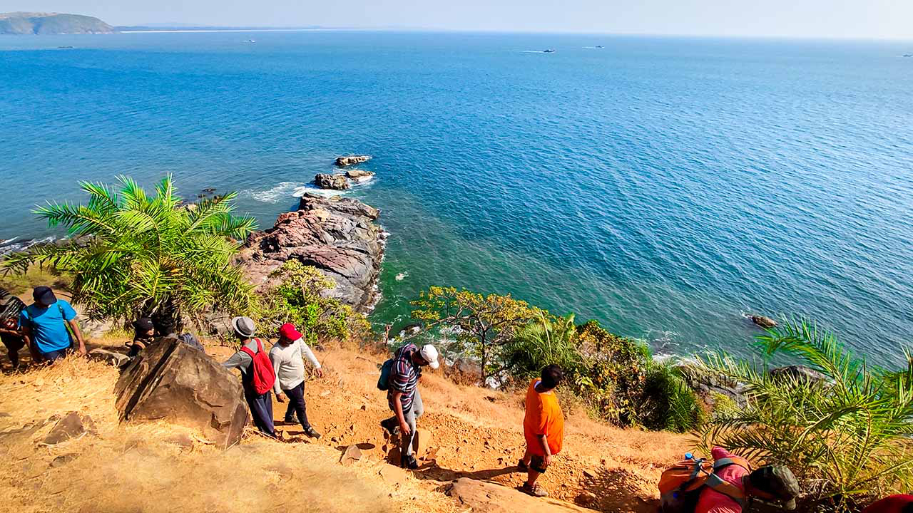 Gokarna Kumta Beach Trek Camping Depart For Gokarna The Gokarna Beach Trek